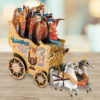 Bandwagon All Occassion Greeting Card - Side View 2