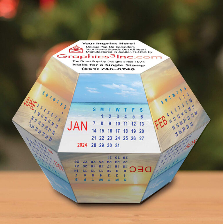 Pop Up Calendar 2025 