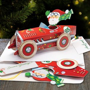 NEW Design - Santa Special Pop-Up Christmas Card Ornament
