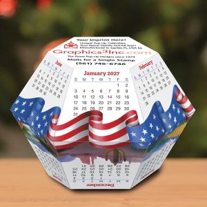 2027 America the Beautiful Pop-Up Calendar